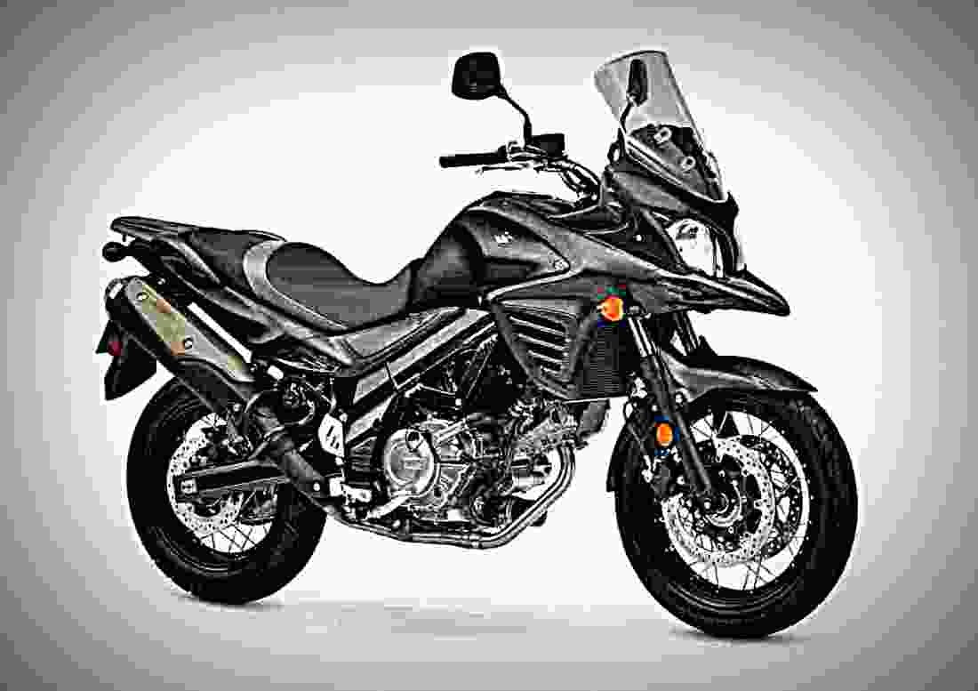 Suzuki V Strom 650XT ABS 2017 4 motorbike A4 Photo Print