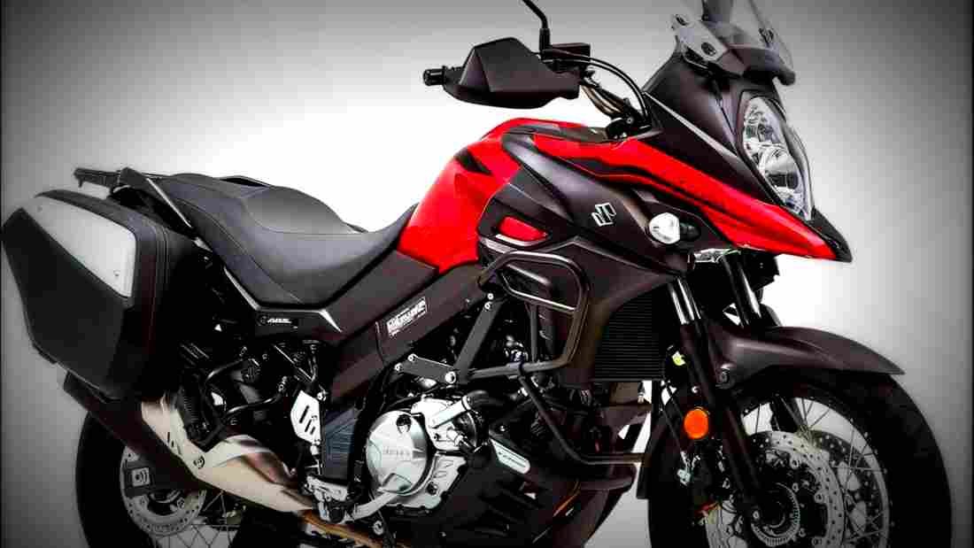 Suzuki V Strom 650XT Touring 2019 4 motorbike A4 Photo Print