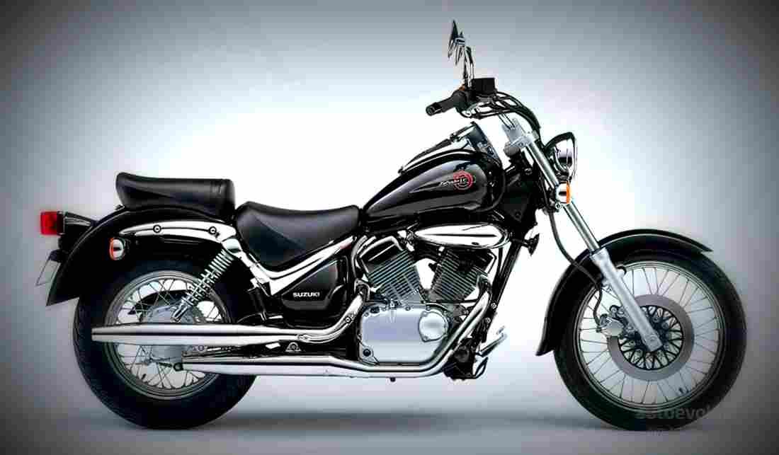 Suzuki VL 125 LC Intruder 2001 1 motorbike A4 Photo Print