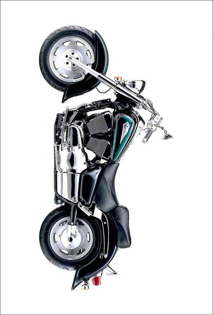 Suzuki VL1500 IntruderLC 2002 A4 Photo Print