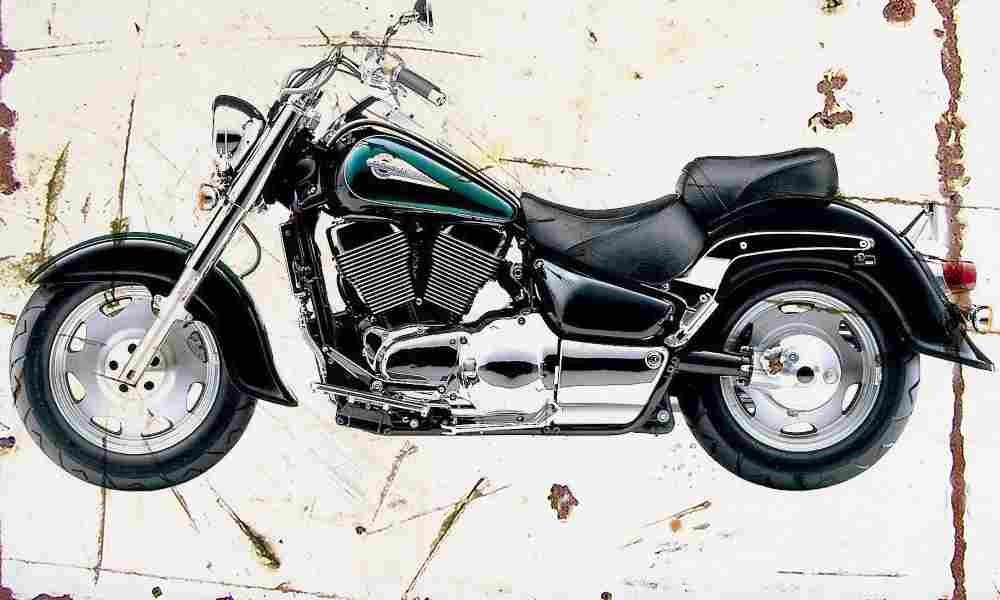 Suzuki VL1500 IntruderLC 2002 Aged Vintage A4 Photo Print