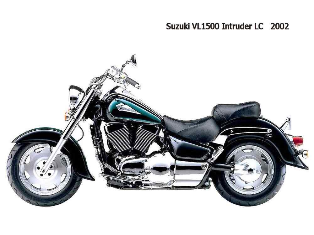 Suzuki VL1500 IntruderLC 2002 motorbike A4 Photo Print