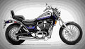 Suzuki VS 1400 GLP Intruder 1996 4 motorbike A4 Photo Print
