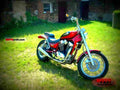 Suzuki VS 1400 GLP Intruder 1997 3 motorbike A4 Photo Print