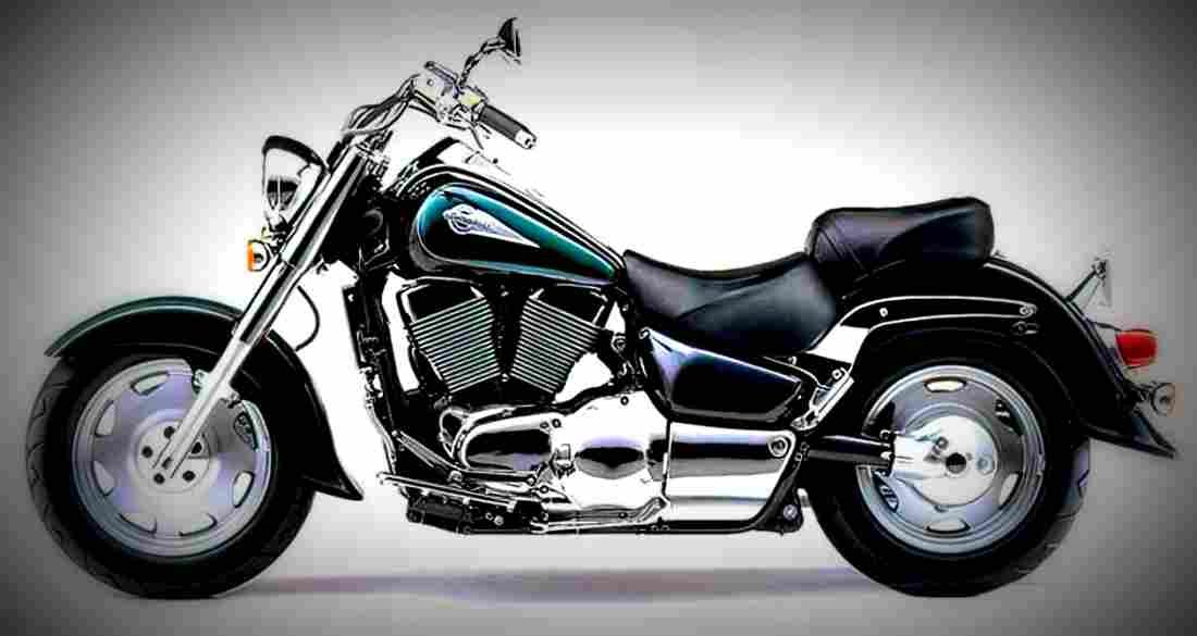 Suzuki VS 1400 GLP Intruder 2000 4 motorbike A4 Photo Print