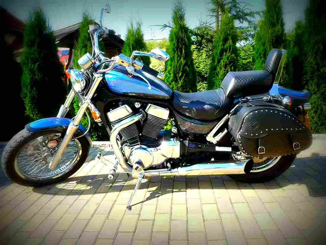 Suzuki VS 1400 GLP Intruder 2002 4 motorbike A4 Photo Print