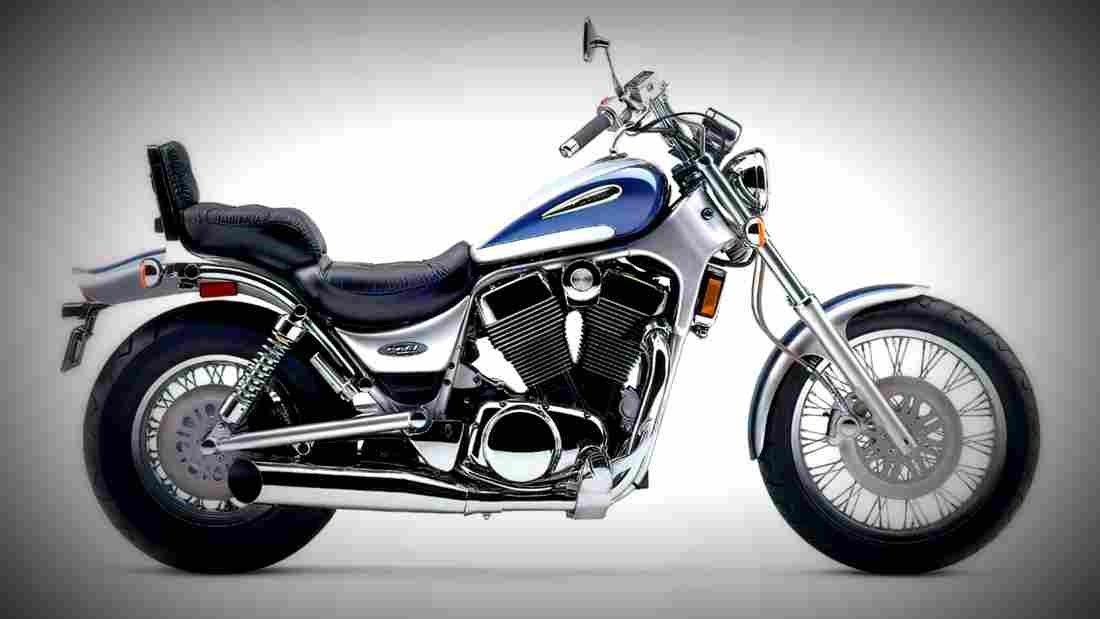 Suzuki VS 1400 GLP Intruder 2003 1 motorbike A4 Photo Print