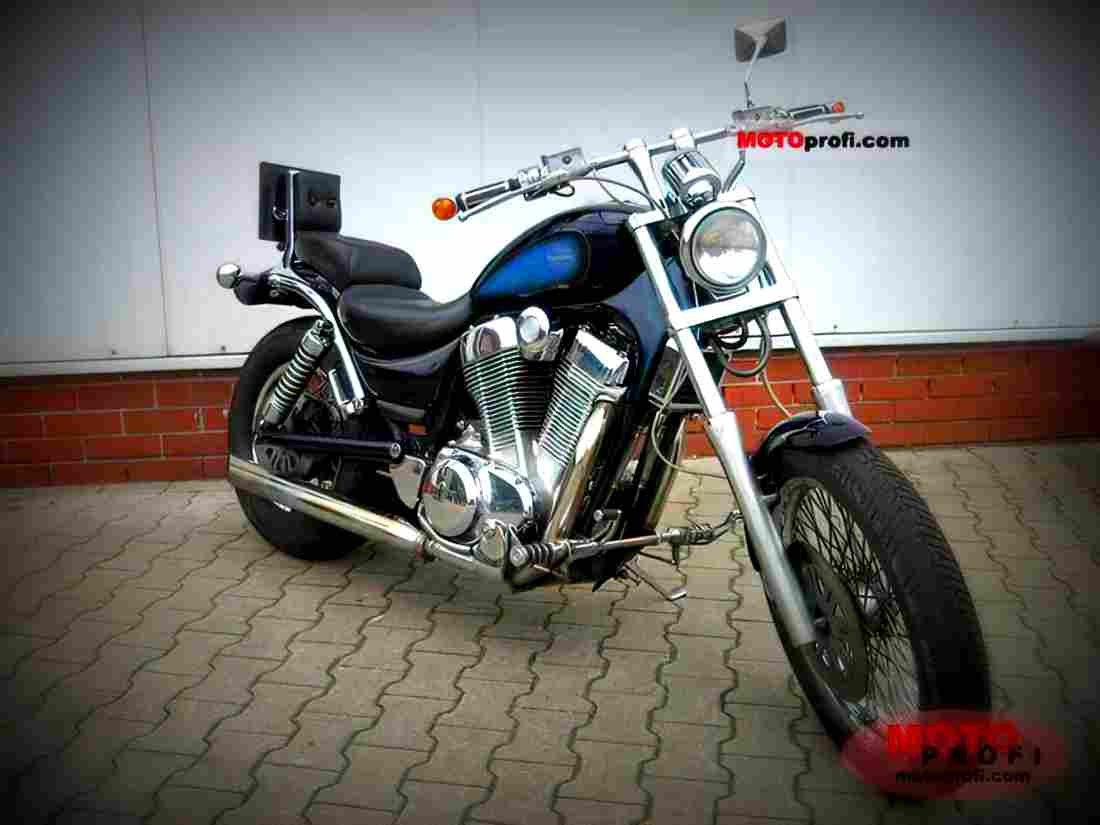 Suzuki VS 1400 Intruder 1991 5 motorbike A4 Photo Print