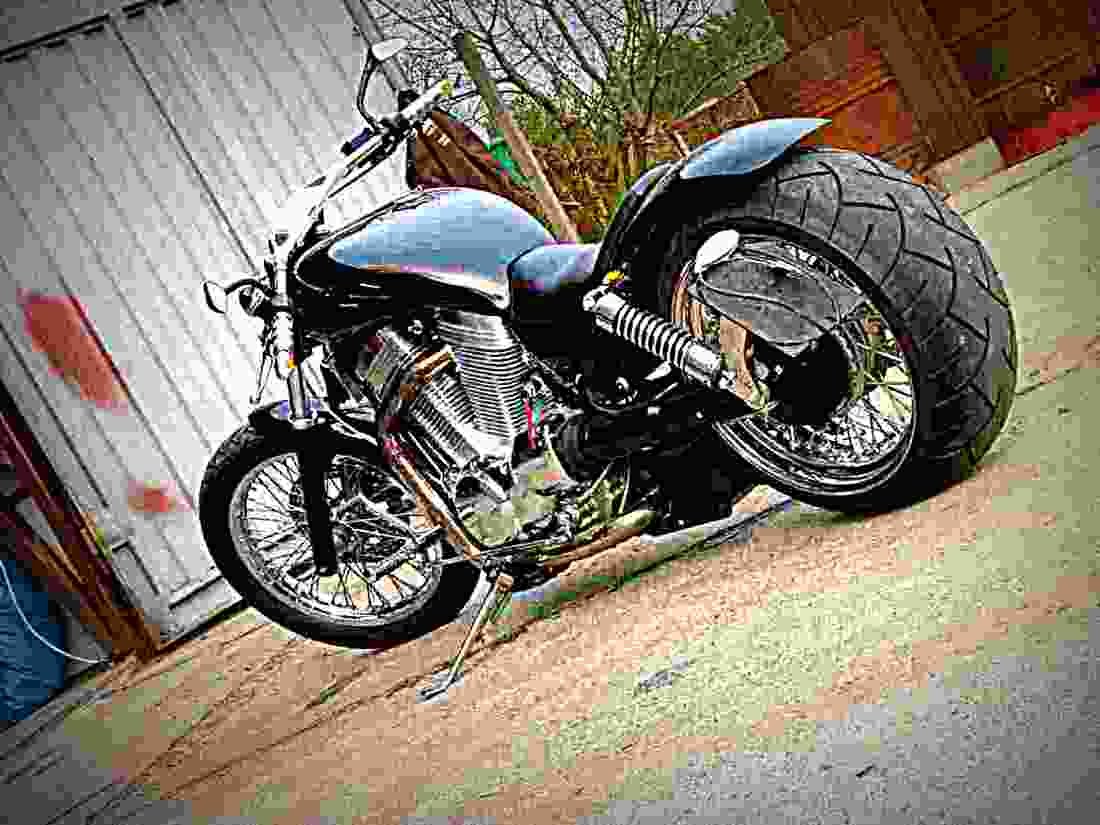 Suzuki VS 1400 Intruder 1991 6 motorbike A4 Photo Print