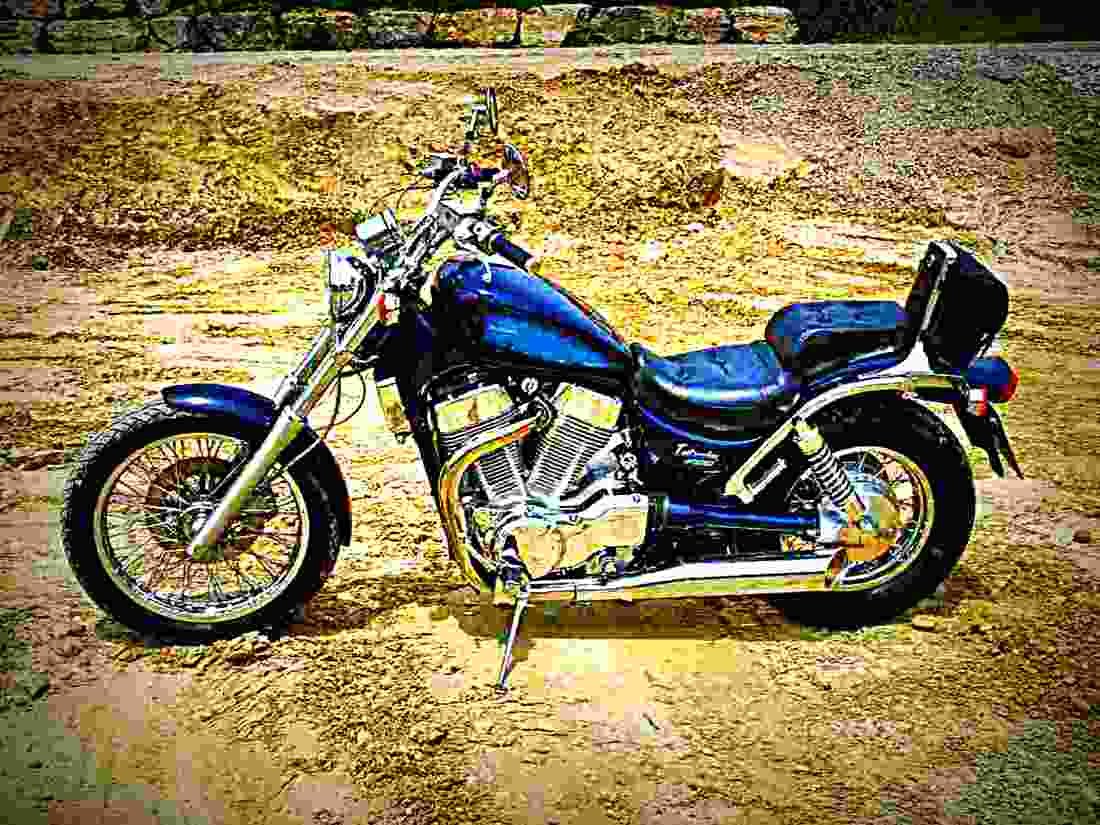 Suzuki VS 1400 Intruder 1995 4 motorbike A4 Photo Print