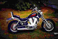 Suzuki VS 1400 Intruder 1995 6 motorbike A4 Photo Print