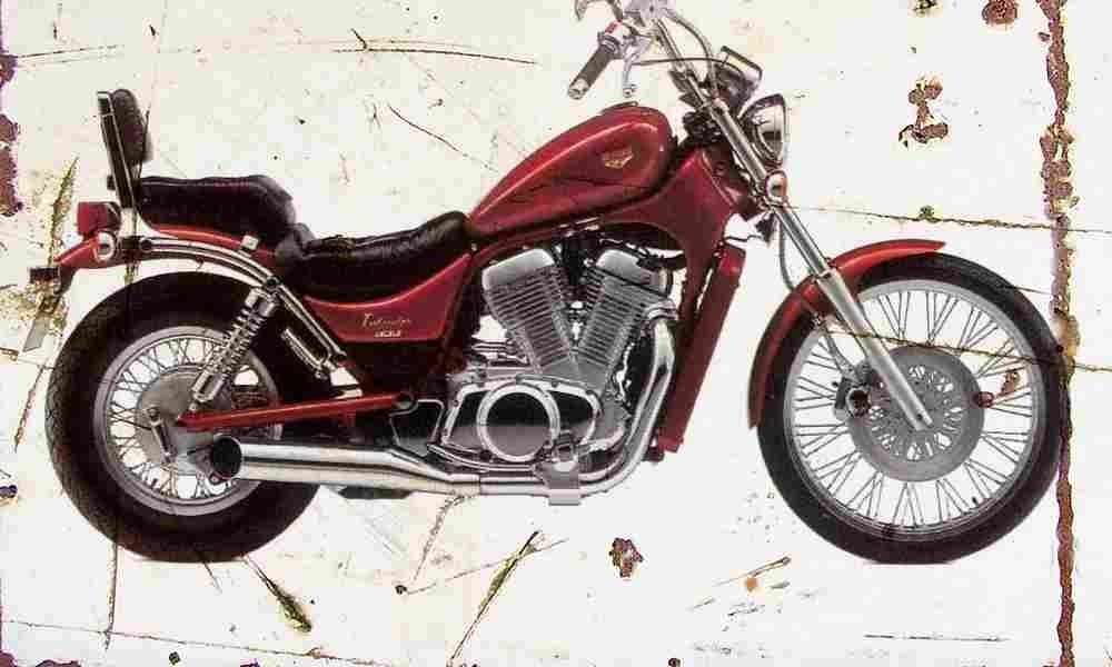 Suzuki VS800 Intruder 1992 Aged Vintage A4 Photo Print