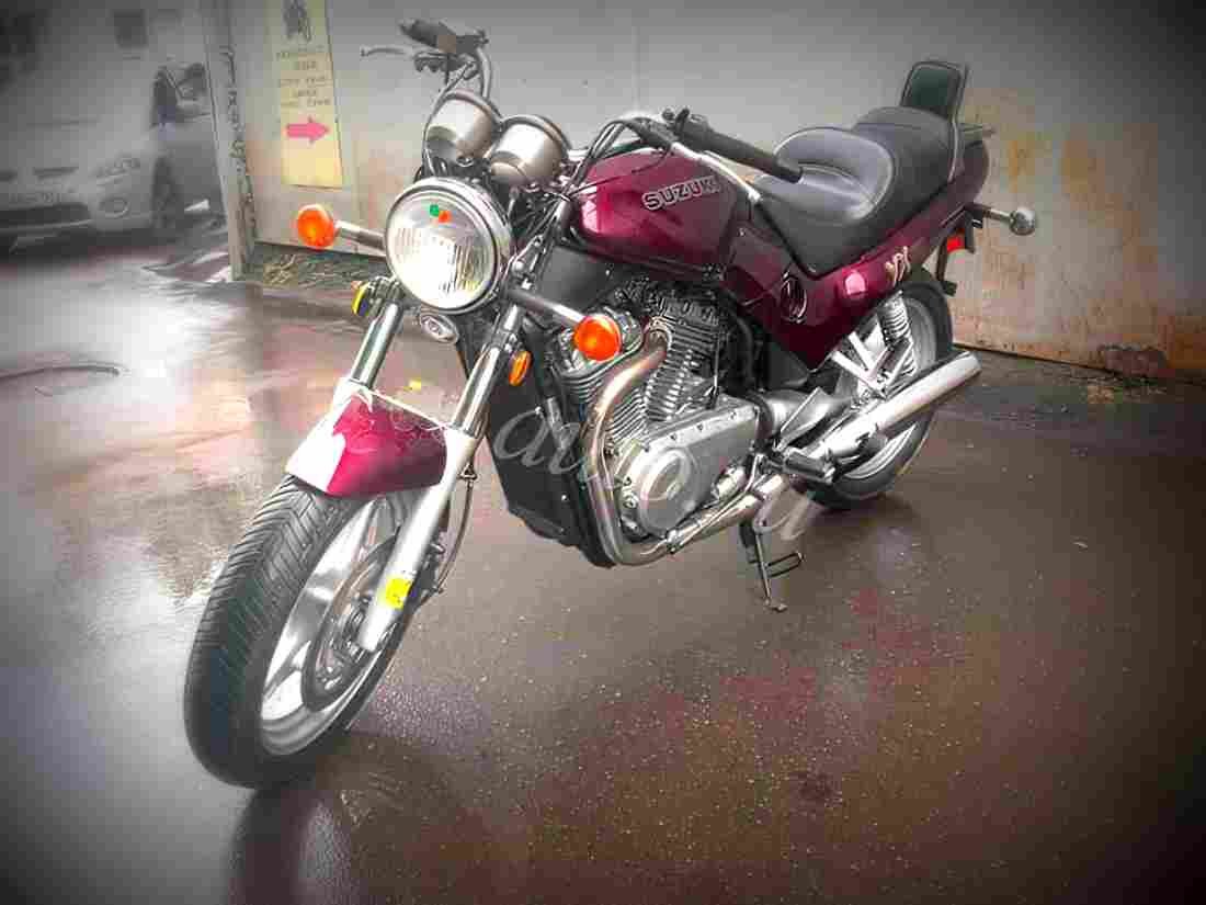Suzuki VX 800 (reduced effect) 1990 3 motorbike A4 Photo Print