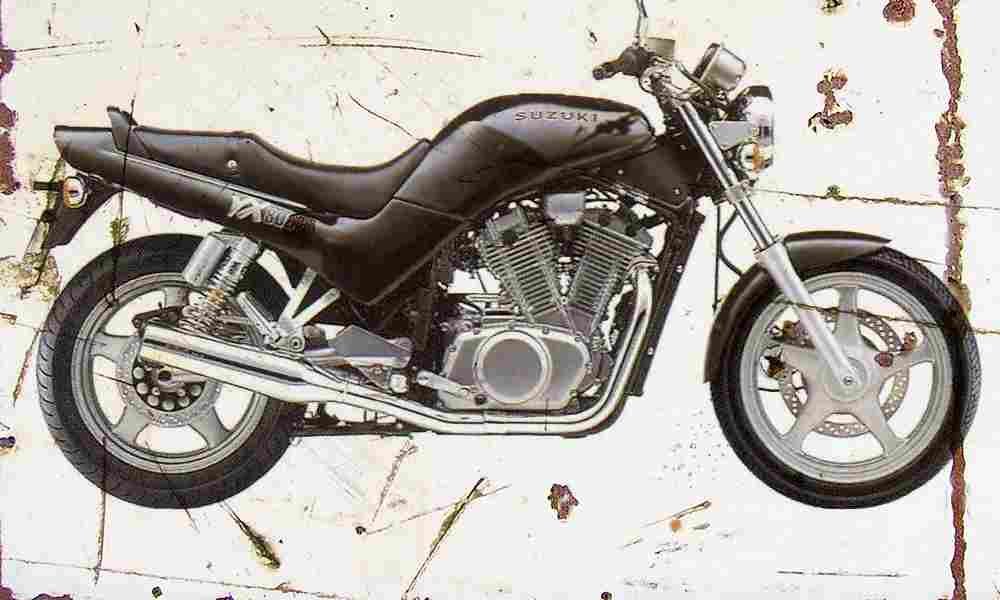 Suzuki VX800 1990 Aged Vintage A4 Photo Print