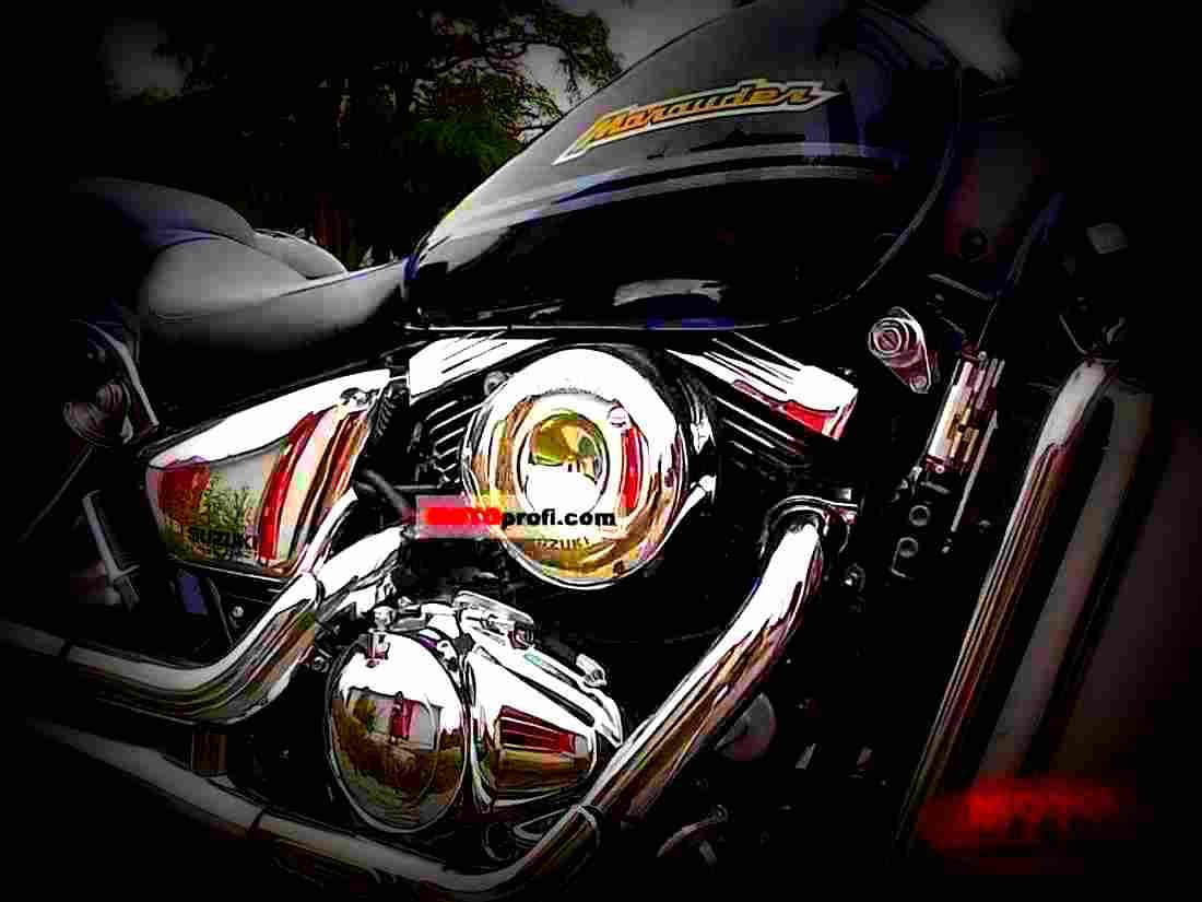 Suzuki VZ 800 Marauder 2003 3 motorbike A4 Photo Print
