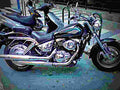 Suzuki VZ 800 VZ 800 1 motorbike A4 Photo Print