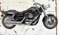 Suzuki VZ1600 Marauder 2004 Aged Vintage A4 Photo Print