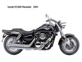 Suzuki VZ1600 Marauder 2004 motorbike A4 Photo Print