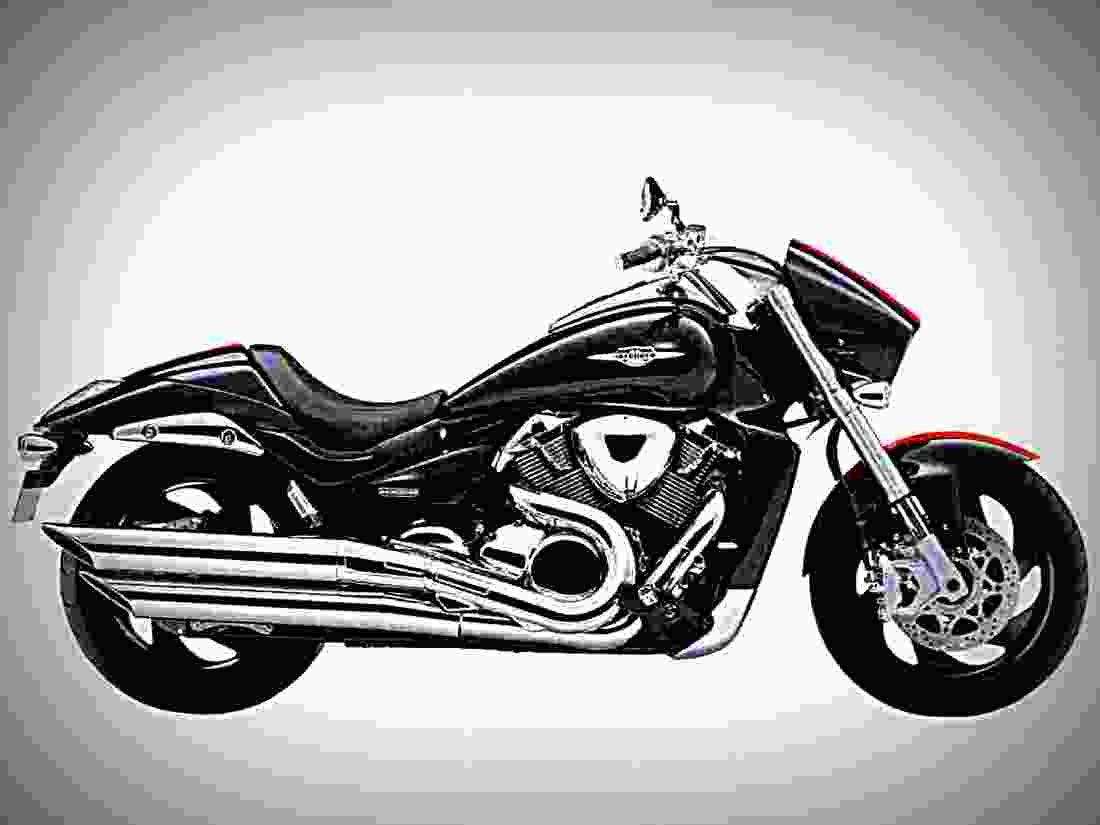 Suzuki VZR 1800 VZR 1800 5 motorbike A4 Photo Print