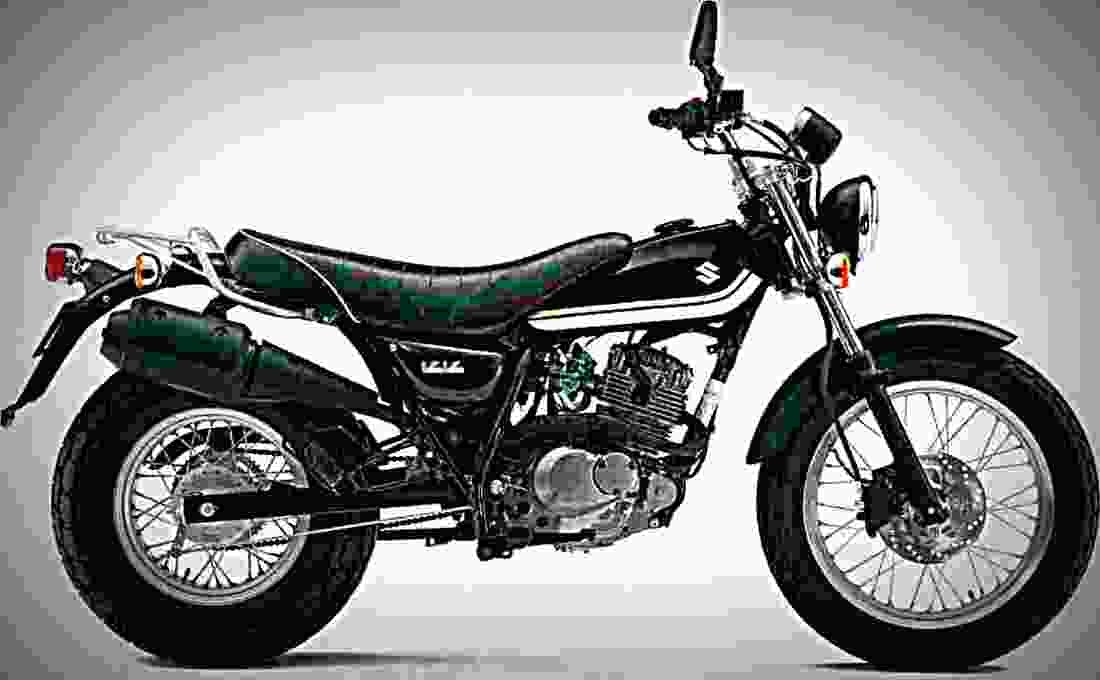 Suzuki VanVan 125 2017 1 motorbike A4 Photo Print
