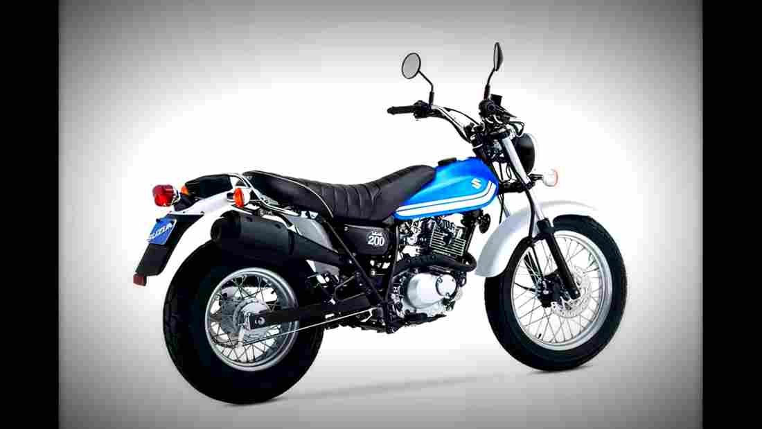 Suzuki VanVan 125 2017 2 motorbike A4 Photo Print