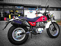 Suzuki VanVan 125 2018 4 motorbike A4 Photo Print