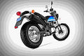 Suzuki VanVan 200 2017 1 motorbike A4 Photo Print