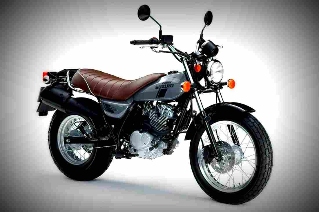 Suzuki VanVan 200 2019 1 motorbike A4 Photo Print