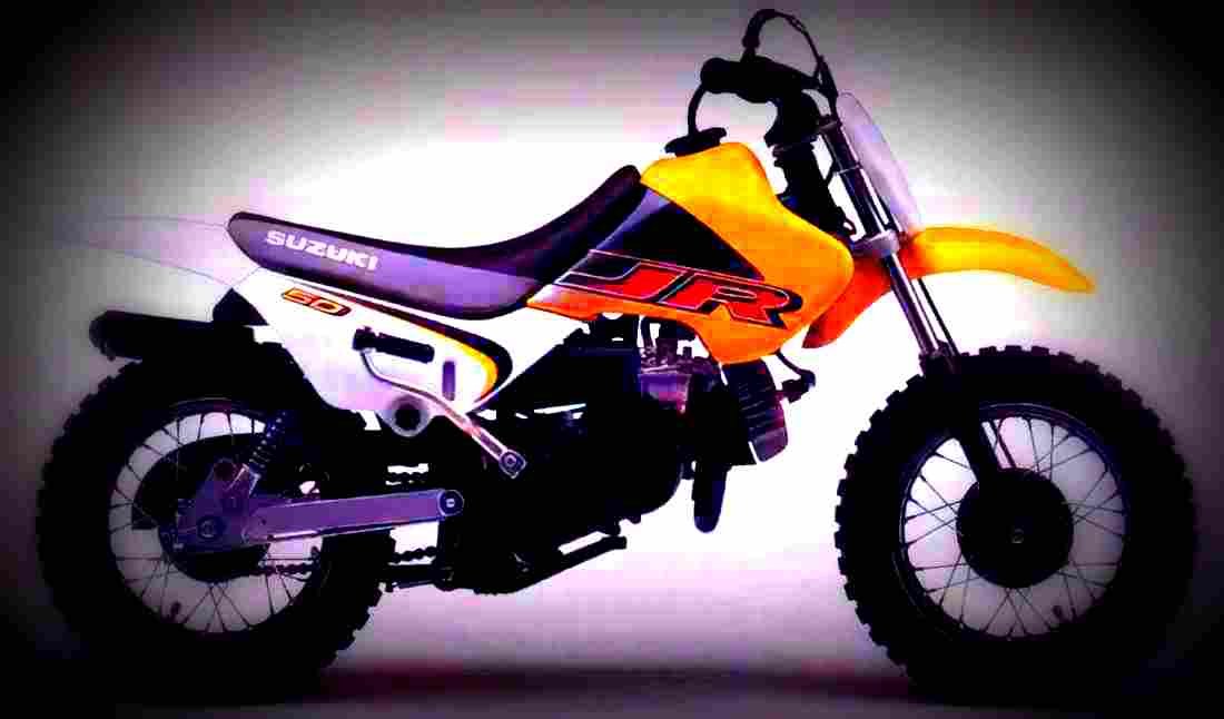 Suzuki Wolf 50 49cc 1 motorbike A4 Photo Print