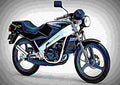 Suzuki Wolf 50 49cc 3 motorbike A4 Photo Print