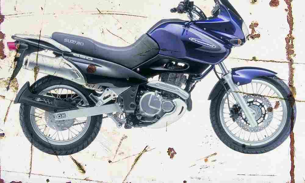 Suzuki XF650 Freewind 2001 Aged Vintage A4 Photo Print