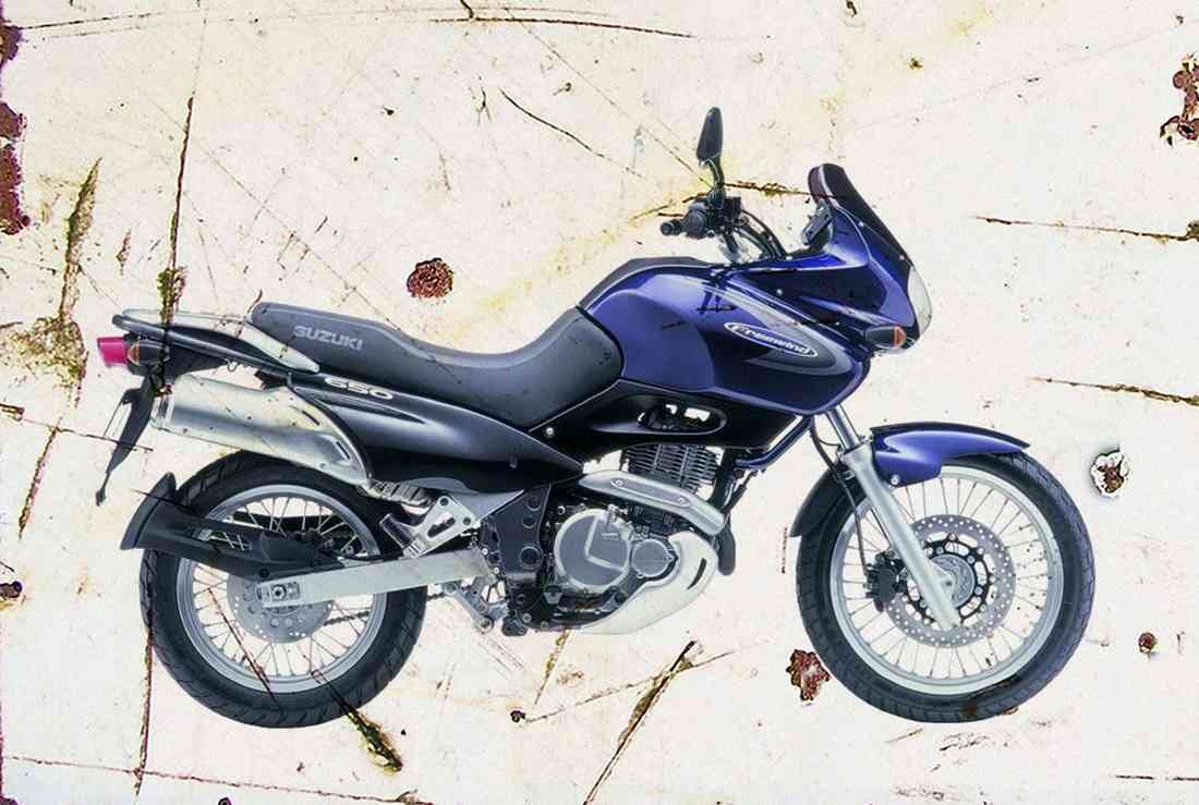Suzuki XF650 Freewind 2001 aged 2 A4 Photo Print