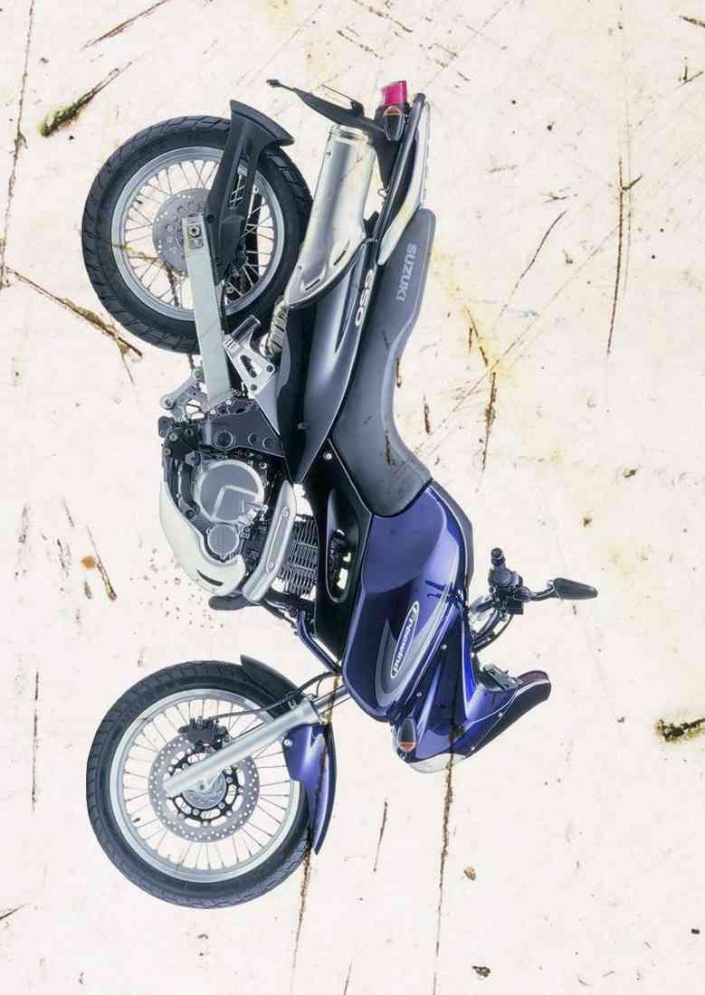 Suzuki XF650 Freewind 2001 aged A4 Photo Print