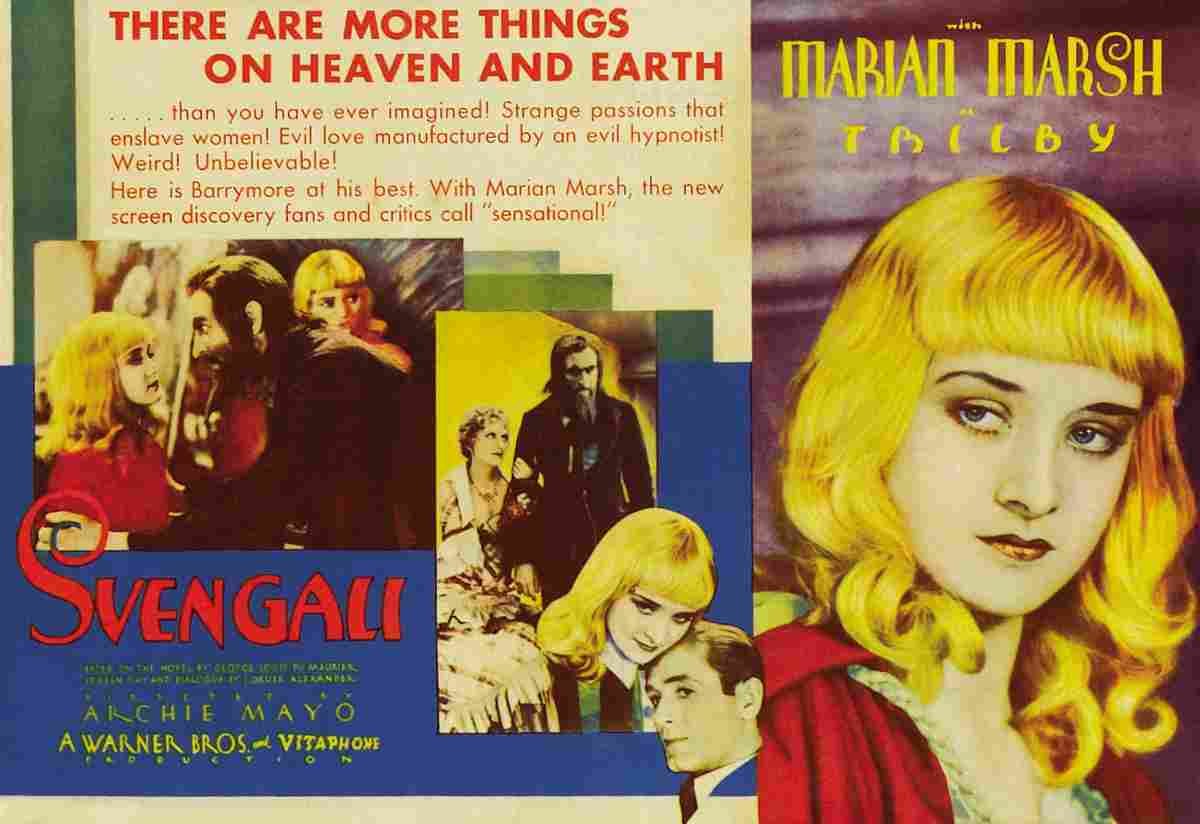  Svengali 1931 02 film star poster A4 Photo Print