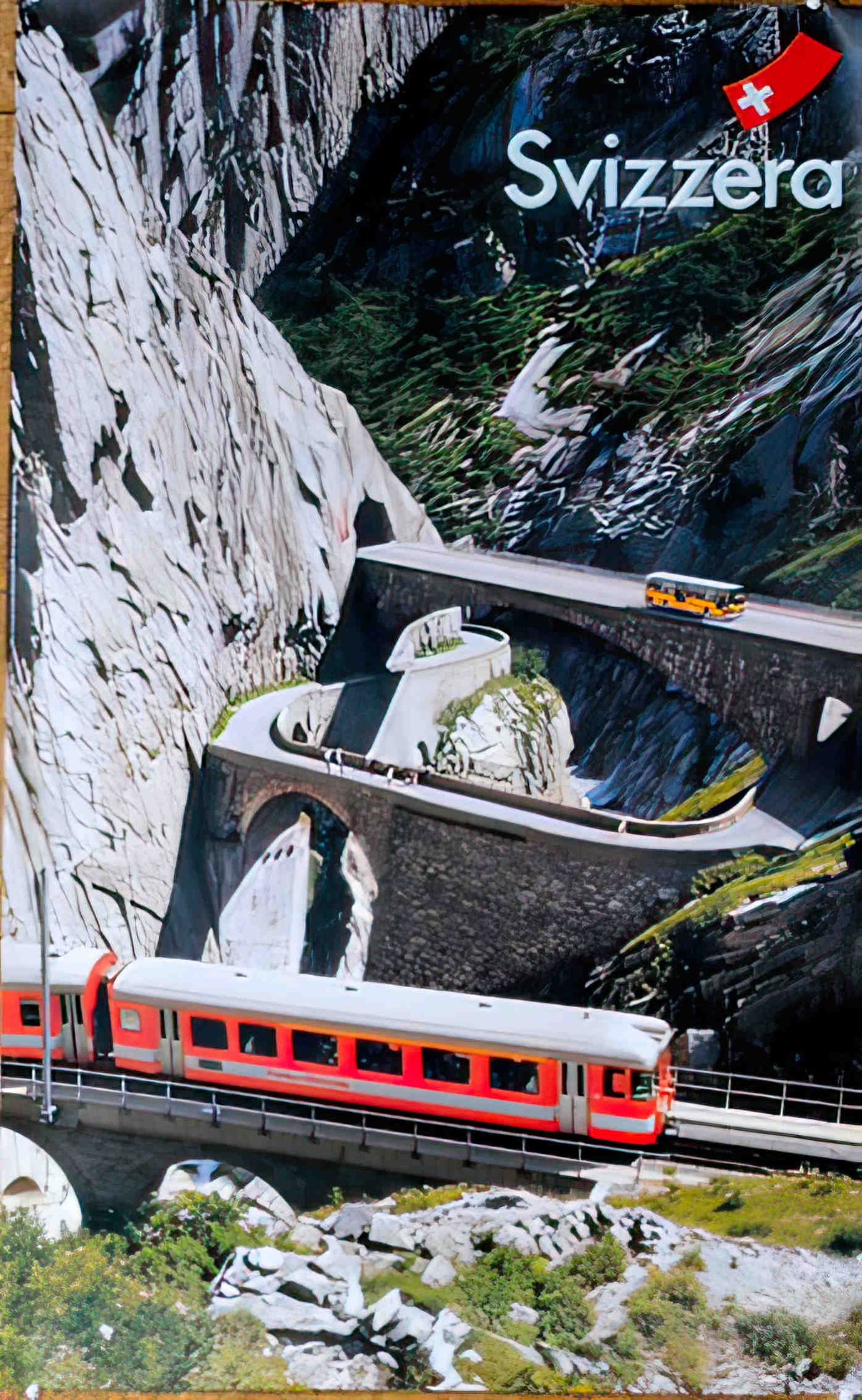 SvizzeraScholen Advert A4 Photo Print