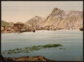 Svolvaer with Hotel Lofoten Lofoten Vintage A4 Photo Print