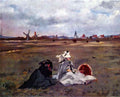 Swallows Manet A4 Photo Print
