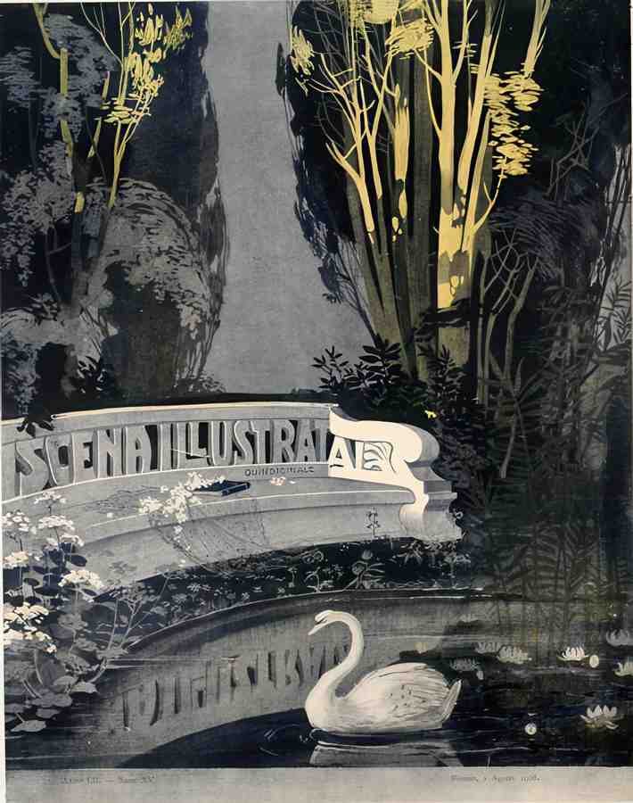 SwanLake Vintage Advert A4 Photo Print