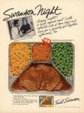 Swanson Night Dinner 1960s Vintage Retro Advert