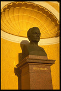 Sweden 201045 Bust Of Arthur Hazelius A4 Photo Print