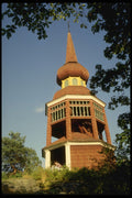 Sweden 201052 Hasjo Belfry, Skansen Museum, Stockholm A4 Photo Print