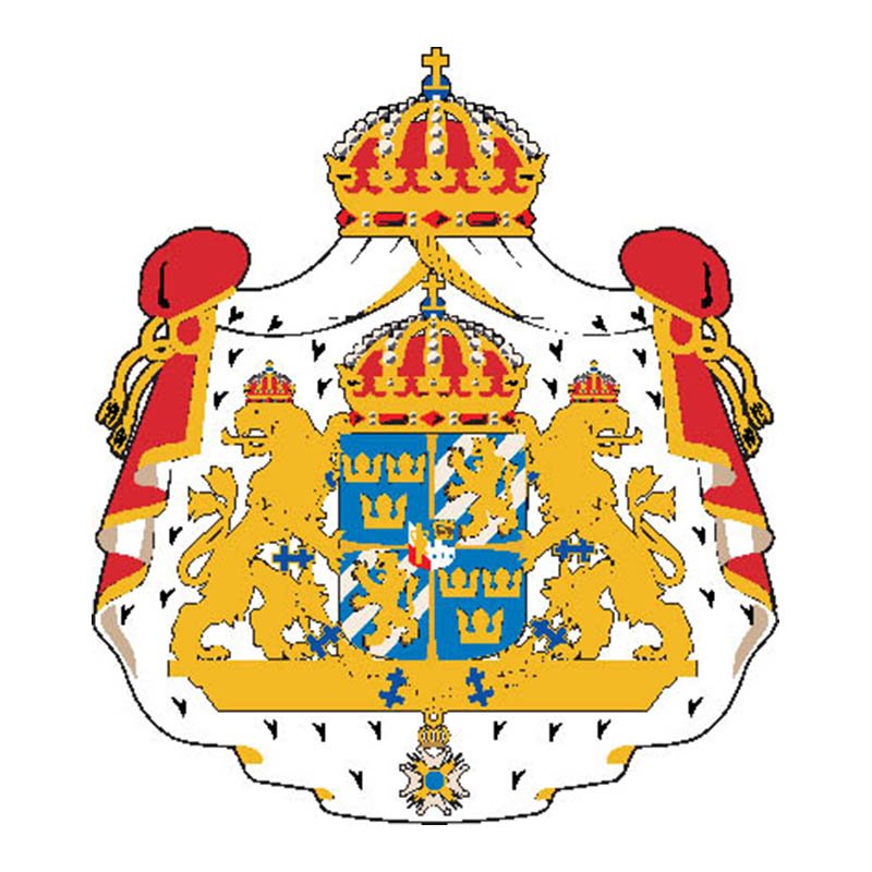 Sweden Coat Of Arms N251 A4 Photo Print