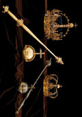 Sweden Royal Crowns And Orbs Royal Armory A4 Photo Print