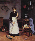 Sweeping the Feathers A4 Photo Print