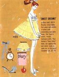 Sweet Dreams Baby 1950s Vintage Retro Advert Poster