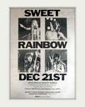 Sweet Rainbow Concert Vintage Retro Advert Poster A4 Photo Print
