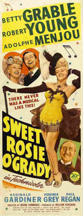 Sweet Rosie OGrady 1943 02 film star poster A4 Photo Print