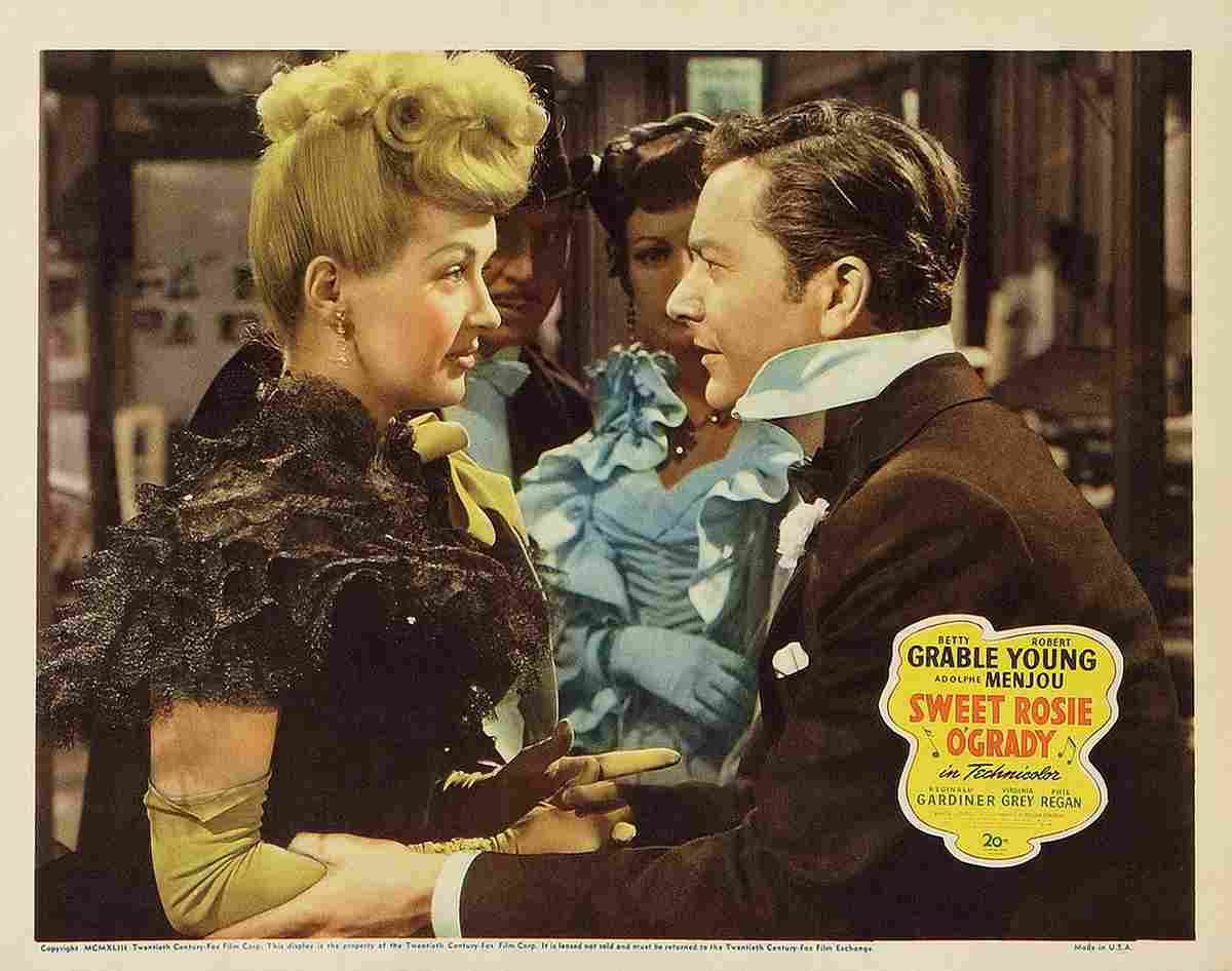  Sweet Rosie OGrady 1943 06 film star poster A4 Photo Print