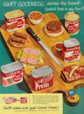 Swift Canned Meats Vintage Retro Advert Poster A4 Photo Print