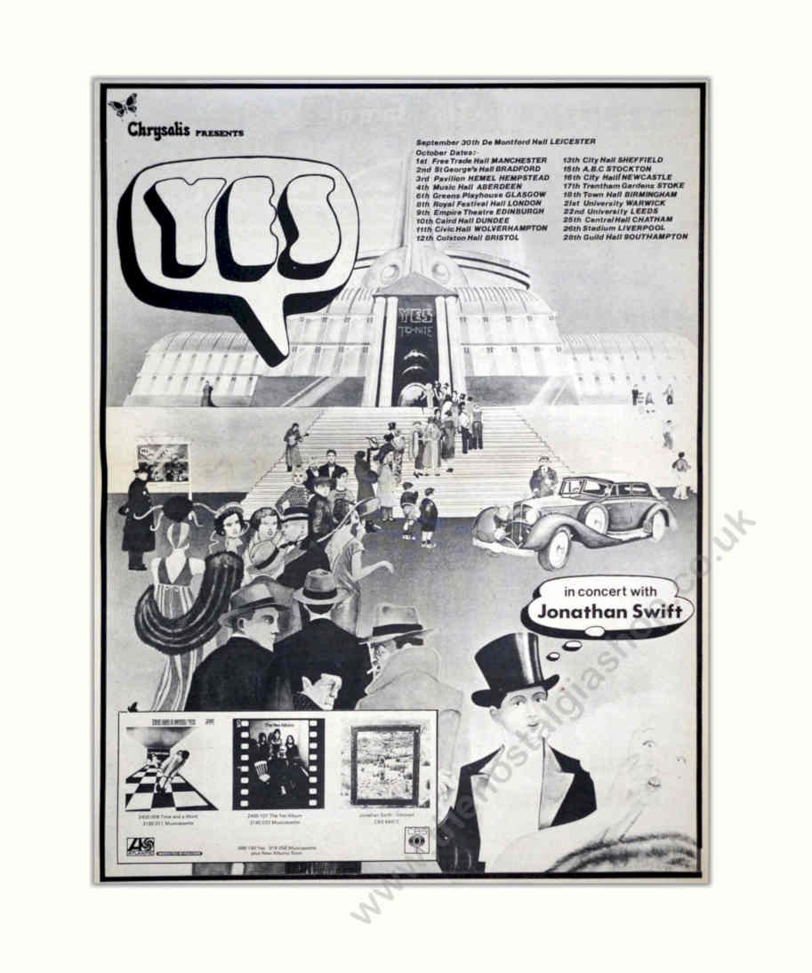 Swift Lcd Concert Vintage Retro Advert Poster A4 Photo Print
